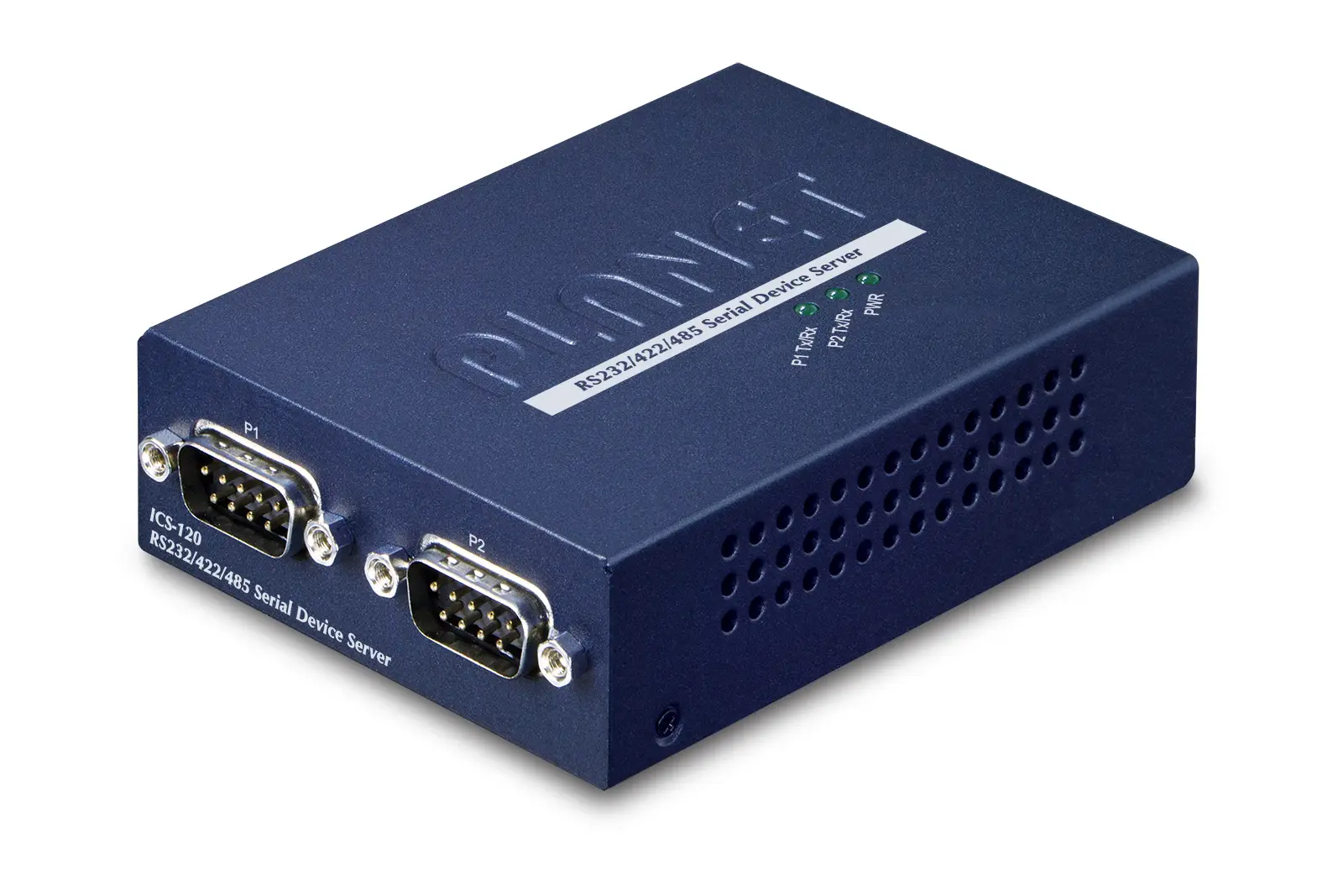 ICS-120 - 2-Port RS232/RS422/RS485 Serial Device Server