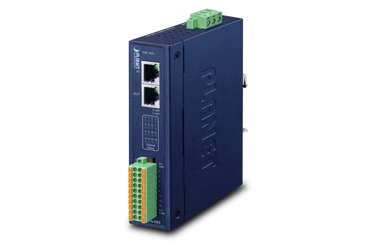 IECS-1116-DO - Industrial EtherCAT Slave I/O Module with Isolated 16-ch Digital Output